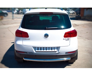  Защита задняя D60 для Volkswagen Tiguan 2008+ (UA-TUNING, VWTI.08.RBG)