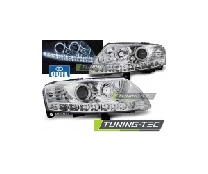  Передняя альтернативная оптика для AUDI A6 2004-2007 (TUNING-TEC, LPAUA3)