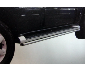  Боковые пороги D60 защита штатного порога для MITSUBISHI Pagero Vagon 4 2006+ (UA-TUNING, MIPV.08.RBLZ)