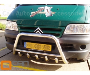  Защита передняя низкая с клыками D60 для CITROEN Jumper 1994-2006 (Can Otomotiv, CIJU.94.TNFRSG)