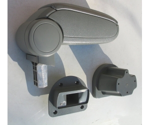  Подлокотник (серый, виниловый) для Hyundai Accent 2006+ (ASP, BHYAC0620-GL)