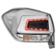  Задняя светодиодная оптика (задние фонари) для Subaru XV 2011+ (JUNYAN, 60-1433C)