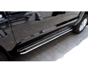  Пороги боковые труба с листом C2 D60 (short) для MITSUBISHI L-200 2012+ (Can Otomotiv, MIL2.12.TRBLNS6)