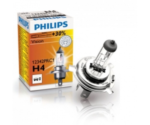  Авто-лампы H4 12V 60/55W P43T-38 PREMIUM 1 шт. (Philips, PS 12342 PR C1)