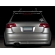  Аэродинамическая накладка на задний бампер (5 дв.) для Audi A3 (8P) 2003-2011 (DT, 13015)