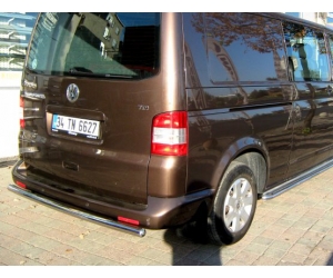  Защита задняя труба прямая D60 для VOLKSWAGEN T5 2004-2011 (Can Otomotiv, VWT5.04.TRBG6)