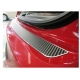  Накладка на задний бампер (карбон) для Fiat Punto II 2010+ (Nata-Niko, B-FI02+k)