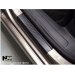  НАКЛАДКИ НА ПОРОГИ (КАРБОН, 4 ШТ.) ДЛЯ FORD FOCUS II (5D) 2005-2010 (NATA-NIKO, P-FO11+K)