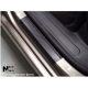  Накладки на пороги (карбон, 4 шт.) для Honda CR-V II 2001-2007 (Nata-Niko, P-HO14+k)