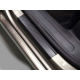  Накладки на пороги (карбон, 4 шт.) для Volkswagen Amarok 2010+ (Nata-Niko, P-VW01+k)
