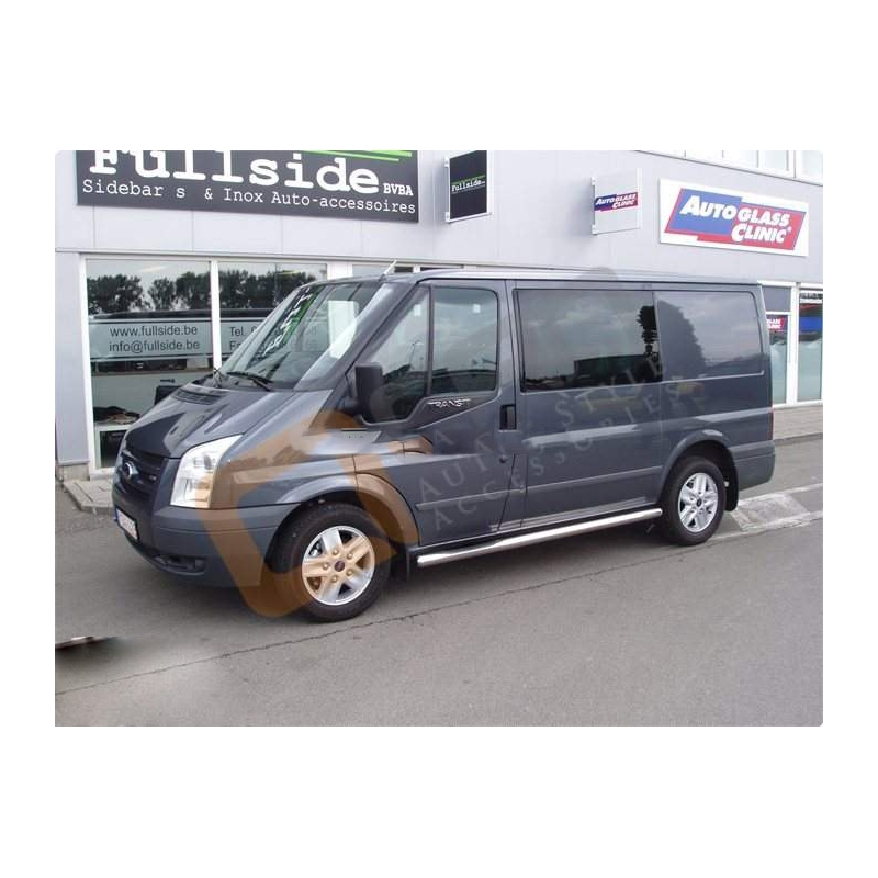 Пороги труба 42 мм ТСС для Ford Transit 2006-2014