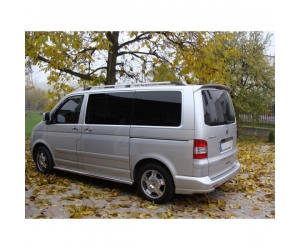  Аэродинамическая накладка на задний бампер (2 шт.) для VW T5 2003+ (DT, 13129)