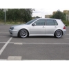  Аэродинамические накладки на пороги для VOLKSWAGEN Golf IV 1997-2003 (DT, 08498)