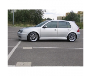  Аэродинамические накладки на пороги для VOLKSWAGEN Golf IV 1997-2003 (DT, 08498)