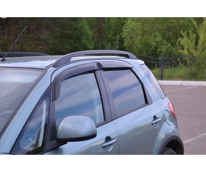 Дефлектора окон для Suzuki SХ4 I (5D) HB 2006-2014 (COBRA, S50706)