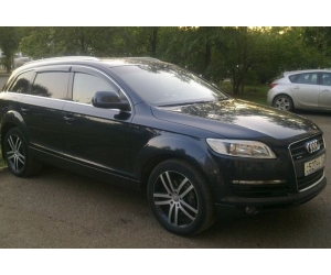  Дефлекторы окон для Audi Q7 (5D) 2005-2015 (COBRA, A10505)