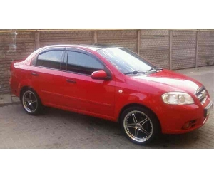  Дефлекторы окон для Chevrolet Aveo/ЗАЗ Vida SD 2006+ (COBRA, C30306)