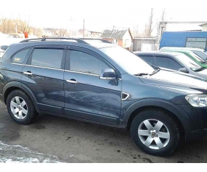  Дефлекторы окон для Chevrolet Captiva 2006+ (COBRA, C31606)