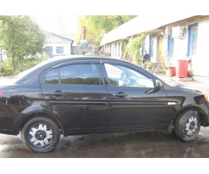  Дефлекторы окон для Hyundai Accent/Verna 2006-2010 (COBRA, H21706)