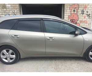  Дефлекторы окон для Kia Ceed II Wagon 2012+ (COBRA, K13512)