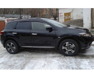  Дефлекторы окон для Nissan Murano II (Z51) 2008+ (COBRA, N13508)