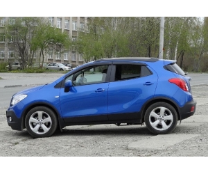  Дефлекторы окон для Opel Mokka 2012+ (COBRA, O13312)