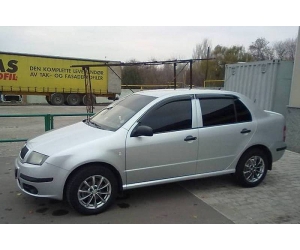  Дефлекторы окон для Skoda Fabia I 2000-2007 (COBRA, S20100)