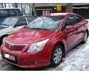  Дефлекторы окон для Toyota Avensis SD 2009+ (COBRA, T20409)