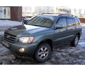  Дефлекторы окон для Toyota Highlander I/Kluger V 2000-2007 (COBRA, T22301)