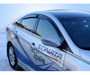  Дефлекторы окон (ветровики) для Hyundai Sonata 2010-2019 (SIM, SHYSON1032)