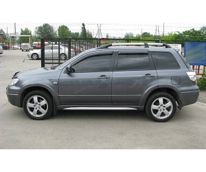  Дефлекторы окон (ветровики) для Mitsubishi Outlander 2000-2007 (SIM, SMIOUT0032)