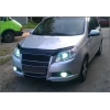  Дефлектор капота для Chevrolet Aveo HB 2008-2012 (VIP, CH13)