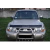  Дефлектор капота для Mitsubishi Pajero Wagon III 1998-2006 (VIP, MSH12)