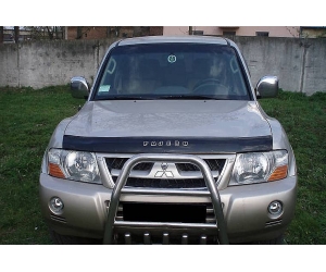  Дефлектор капота для Mitsubishi Pajero Wagon III 1998-2006 (VIP, MSH12)