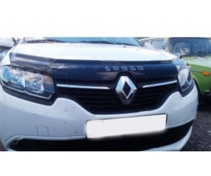  Дефлектор капота для Renault Logan 2012+ (VIP, RL54)