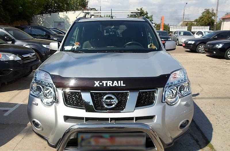 nissan x-trail дефлектор капота фото