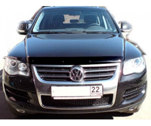  Дефлектор капота для Volkswagen Touareg 2003-2010 (SIM, SVOTOU0312)