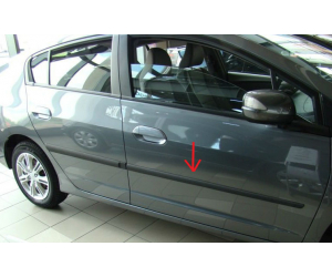  Молдинги на двери для Honda Insight (HB) 2009+ (Automotiva, AT.HDIGHHB09.F16/F20)