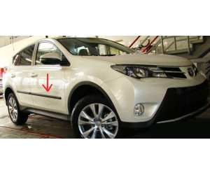  Молдинги на двери для Toyota Rav4 2000-2005 (Automotiva, AT.TYRV4SV00.F3)