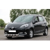  Защита переднего бампера (двойная, D60) для Renault Scenic 2013+ (ST-LINE, ST.RS13.ST015/d60)