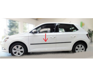  Молдинги на двери для Kia Rio 2012+ (Automotiva, AT.KIRIS12.F35)