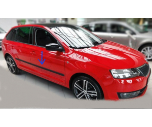  Молдинги на двери для Skoda Rapid Spaceback 2013+ (Automotiva, AT.SKRDSPC13.F46)