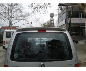 Задний спойлер (Аякли) для Volkswagen Caddy 2003+ (DDA-TUNNING, SPOVWCAD01)