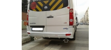  Юбка на задний бампер для Mercedes Sprinter (W906) 2005+ (DDA-TUNNING, NACMERSPRIN90606)