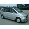  Юбка на передний бампер (Brabus Style) для Mercedes Vito (W639) 2003-2010 (DDA-TUNNING, NACMERVIT63905)