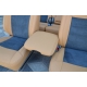 Авточехлы (Leather Style) для салона Toyota Land Cruiser 100 1998-2007 (MW BROTHERS)