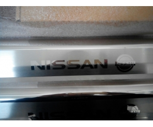  Накладка на внутренний пластик порогов для Nissan X-Trail II (T31) 2007+ (NATA-NIKO, PV-NI25)