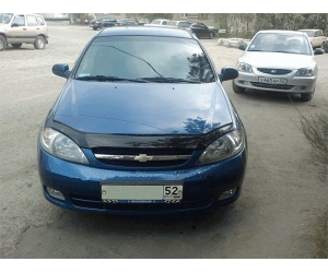  Дефлектор капота для Chevrolet Lacetti HB 2003+ (VIP, CH06)