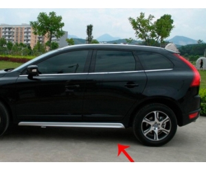  Накладки на пороги для Volvo ХС60 2008-2013 (Kindle, XC6-S22)