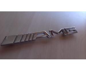  Эмблема (шильдик) в решетку для Mercedes AMG (DT, EMB014)